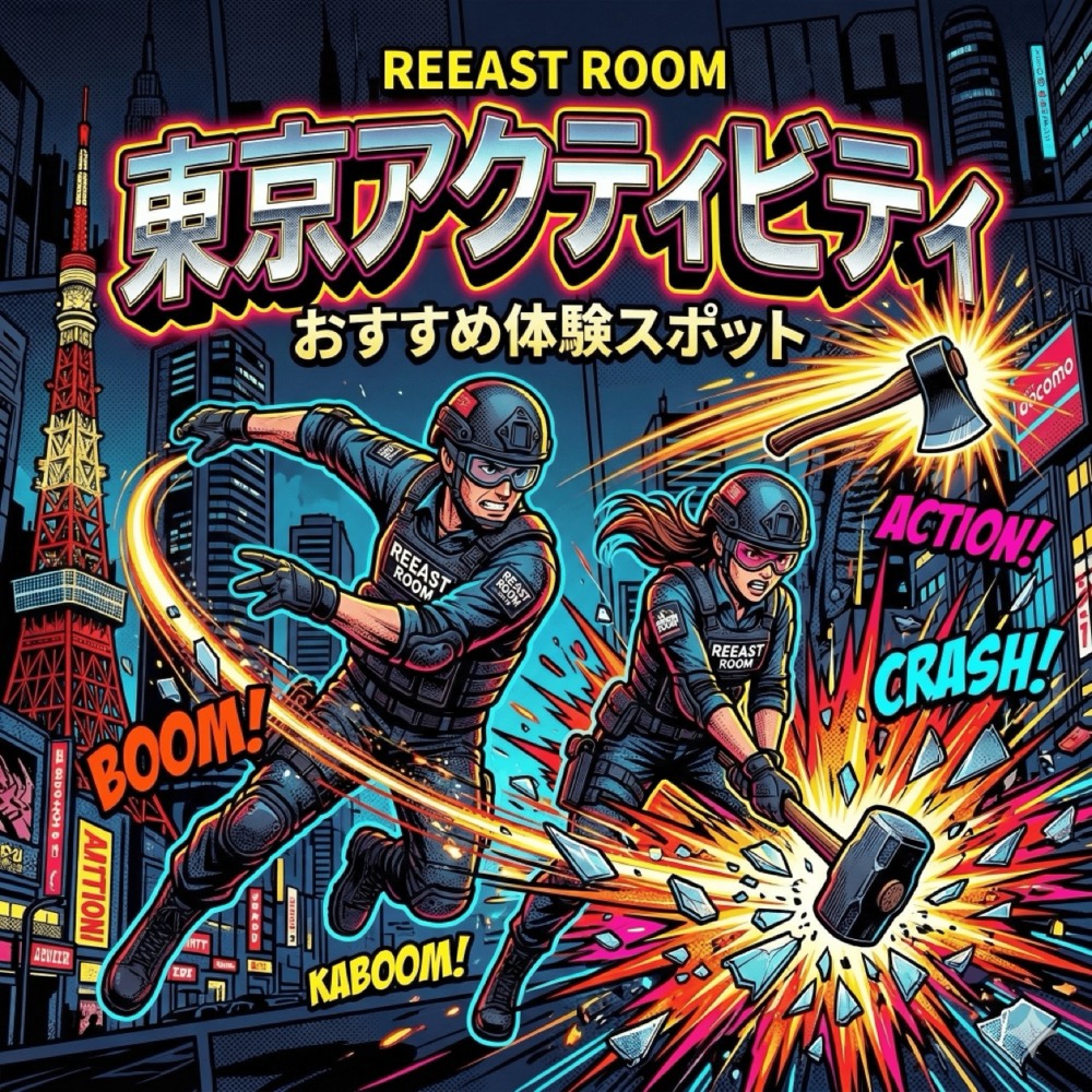 東京のアクティビティおすすめ10選|大人が本気で楽しめる体験型スポット